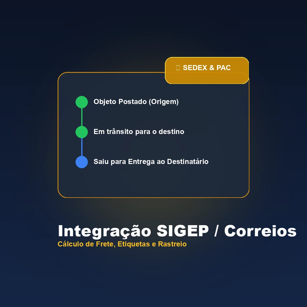 Integrações SIGEP / Correios